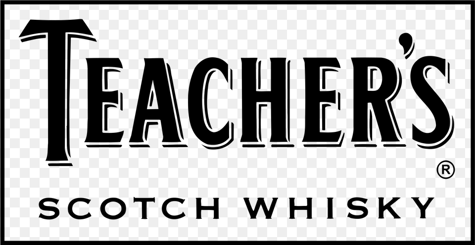 Teacher S Logo Transparent Teachers Whisky, Gray Png
