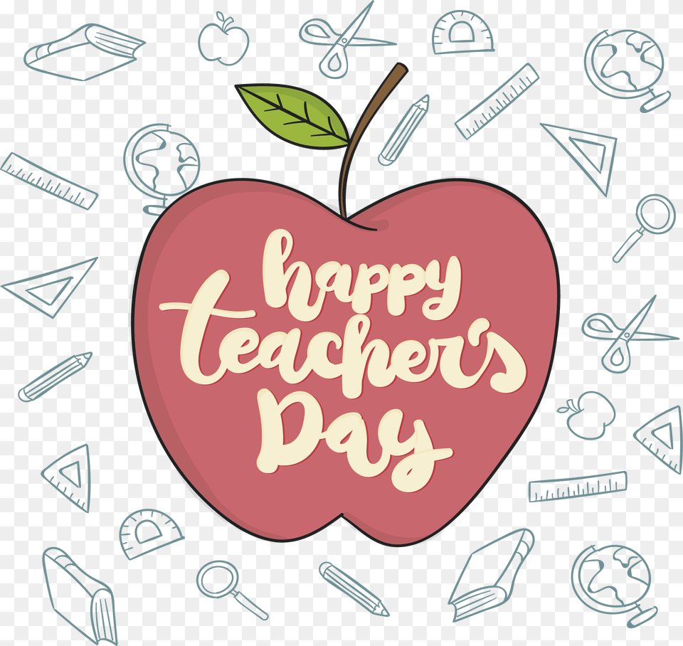 Teacher Vector Teachers Day Happy Teacher39s Day Clipart, Food, Ketchup Png Image
