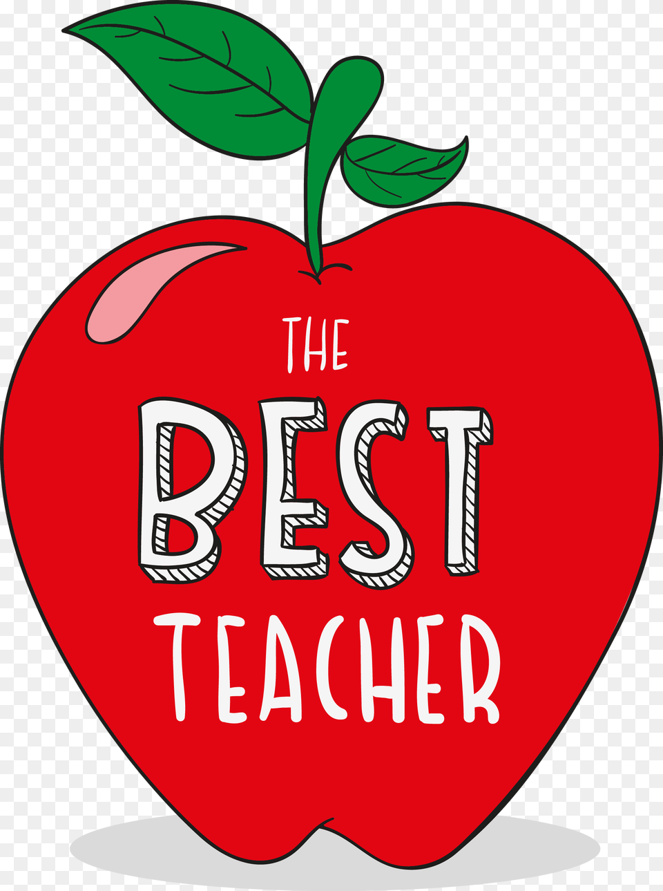 Teachers Day Student Apple Clip Art, Food, Fruit, Plant, Produce Free Png Download