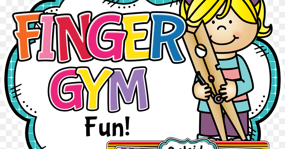 Teaching Outside Of The Box Finger Gym Fun, Book, Comics, Publication, Person Png Image