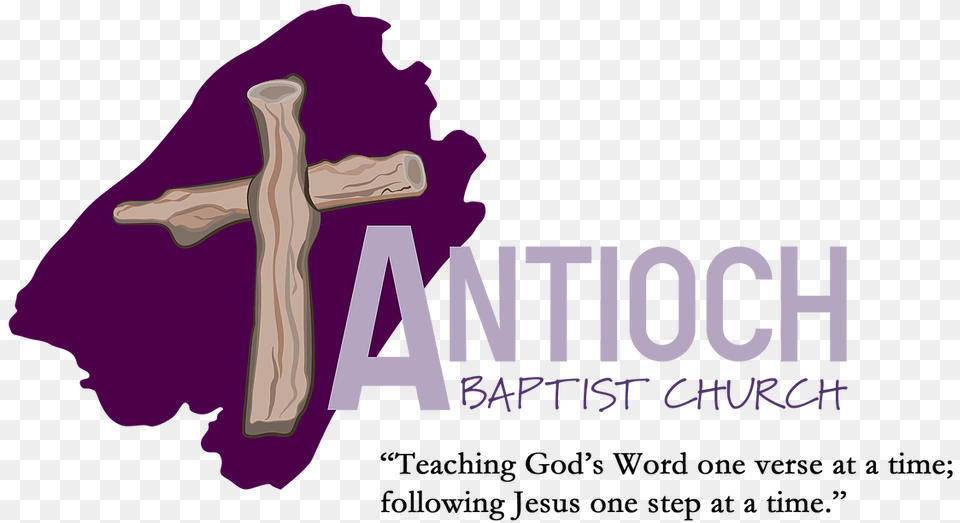 Teaching Preaching Bible Antioch Baptist Church Butler Ga Poster, Cross, Symbol, Purple Free Transparent Png