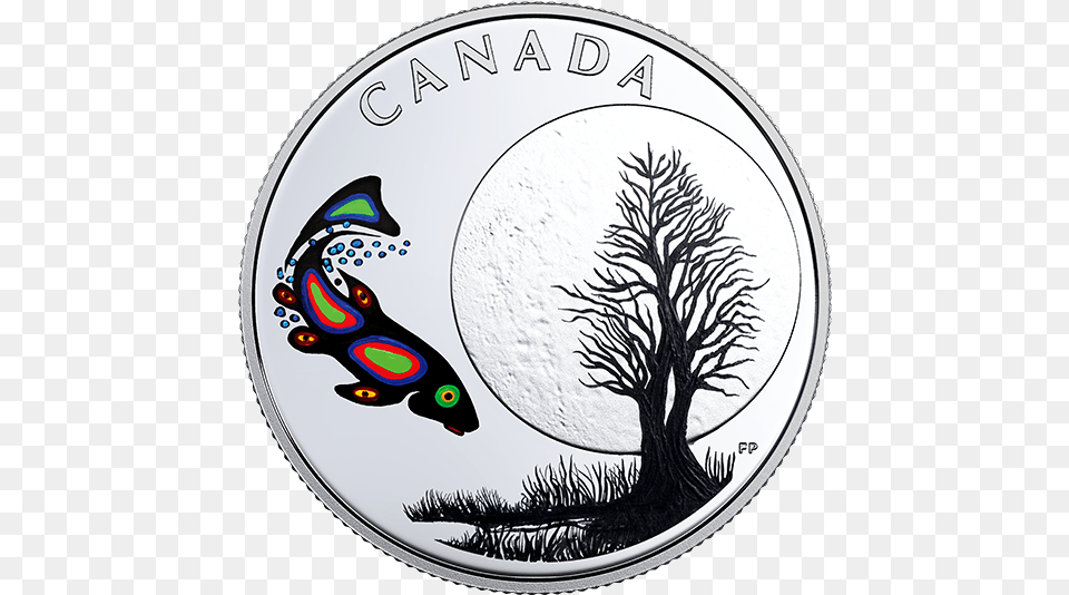 Teachings From Grandmother Moon, Coin, Money, Animal, Bird Free Transparent Png