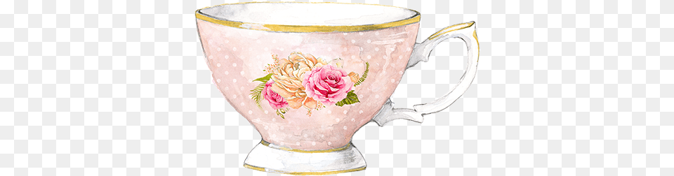Teacup, Cup, Art, Porcelain, Pottery Free Png Download