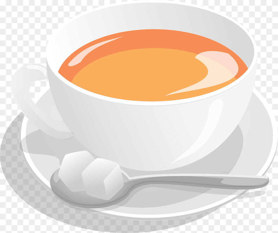 Teacup Clipart, Cup, Cutlery, Spoon, Saucer Free Png