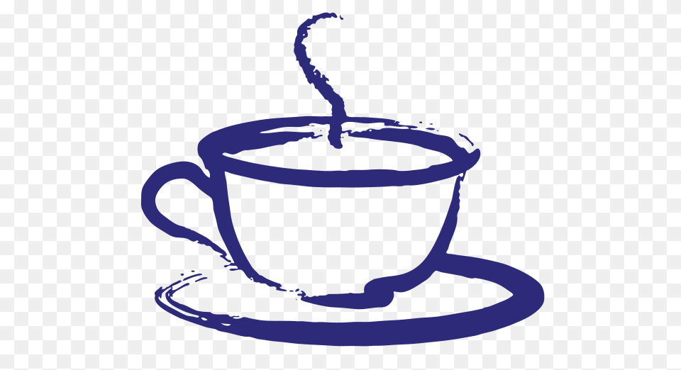 Teacup Clipart Black And White, Cup, Saucer, Beverage, Coffee Png Image