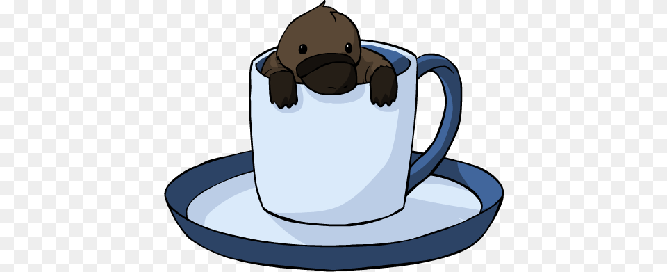 Teacup Platypus Platypus, Cup, Saucer, Animal, Reptile Png