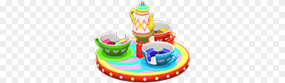 Teacup Ride Animal Crossing Wiki Fandom Teacup Ride Acnh, Birthday Cake, Pottery, Food, Dessert Free Png Download
