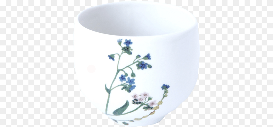 Teacup Squat Vintage Botanical Cup, Art, Porcelain, Pottery, Bowl Free Transparent Png