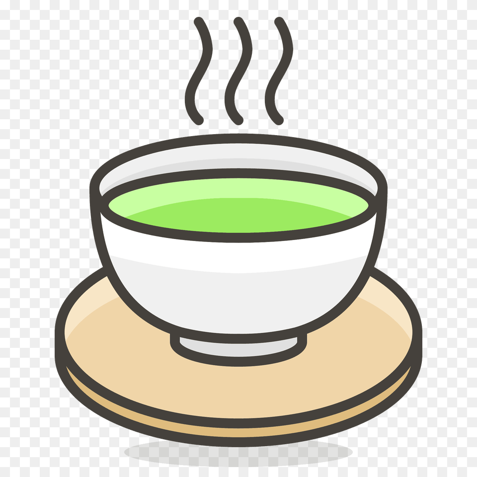 Teacup Without Handle Emoji Clipart, Beverage, Tea, Food, Meal Free Png Download