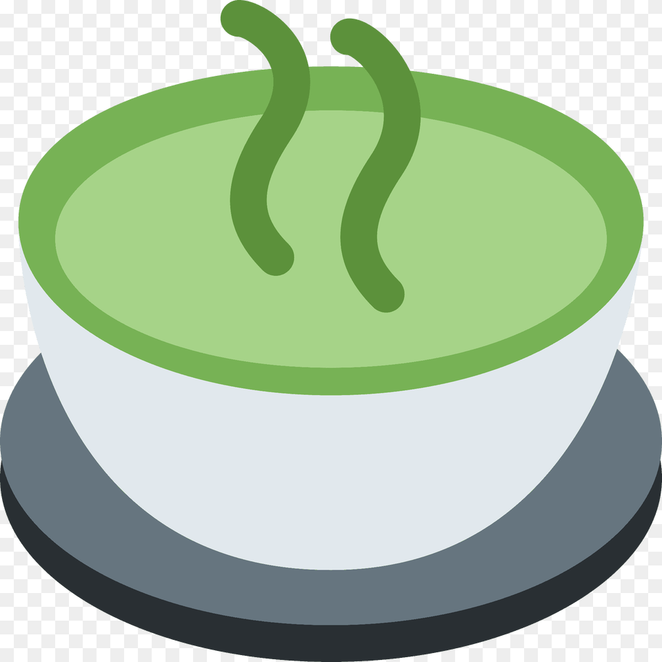 Teacup Without Handle Emoji Clipart, Bowl, Dish, Food, Meal Free Png