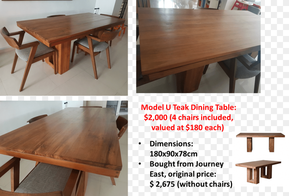 Teak Dining Table Kitchen Amp Dining Room Table, Wood, Tabletop, Furniture, Dining Table Png