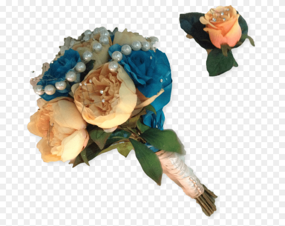 Teal Coral Bouquet1 Garden Roses, Accessories, Jewelry, Flower, Flower Arrangement Free Png Download