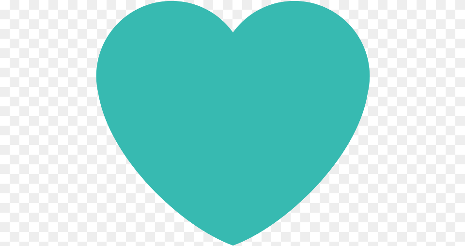 Teal Heart Teal Heart Clipart Png Image