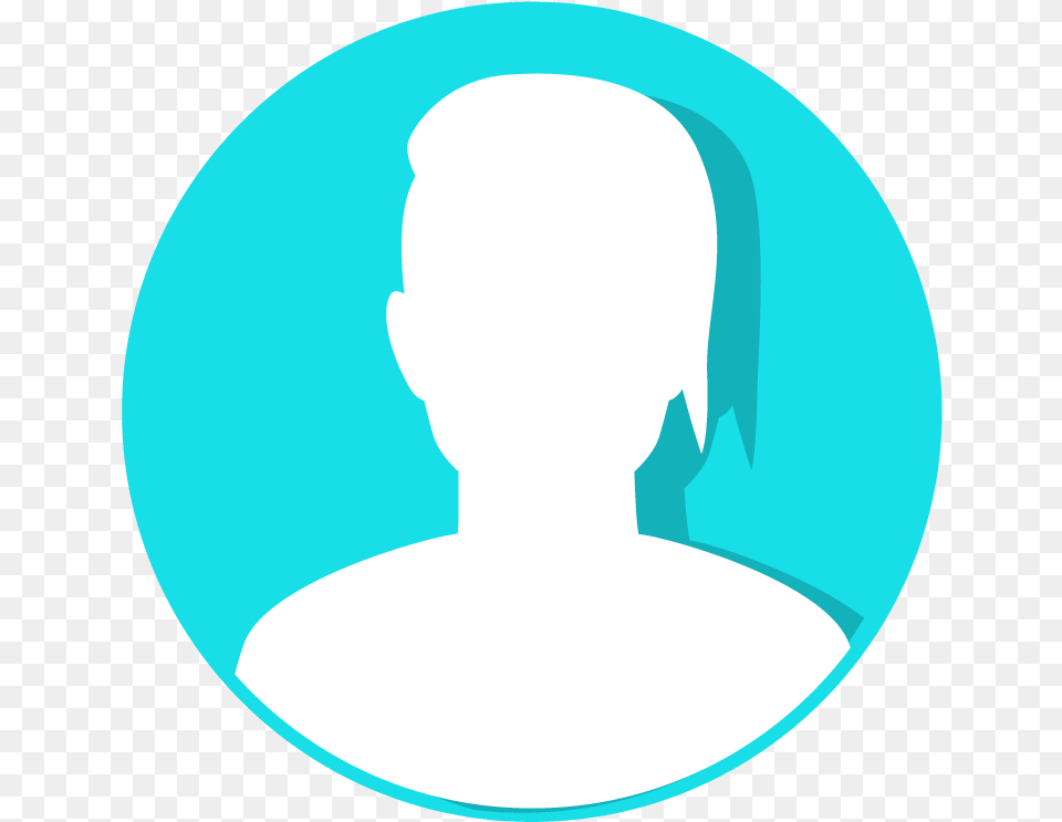 Teal Person Icon Hair Design, Photography, Body Part, Face, Head Png Image