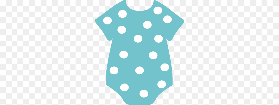 Teal Polka Dot Onesie Clip Art, Pattern, Polka Dot, Computer, Electronics Free Png