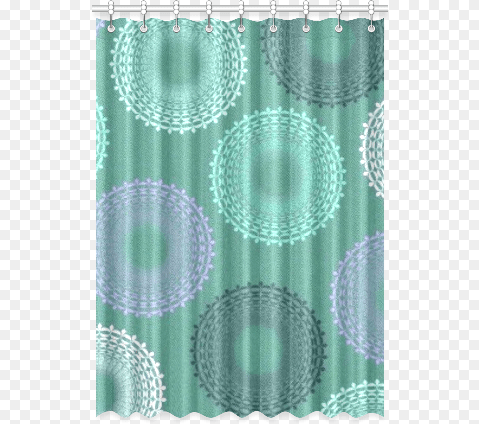 Teal Sea Foam Green Lace Doily Window Curtain Window Valance, Home Decor, Shower Curtain, Chandelier, Lamp Free Png