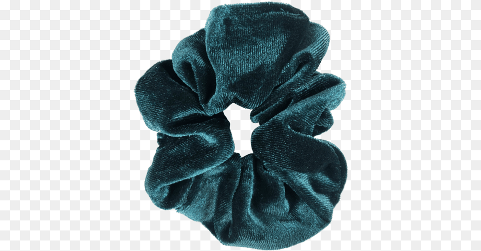 Teal Velvet Scrunchie Wool, Cushion, Home Decor, Clothing, Hat Free Png Download