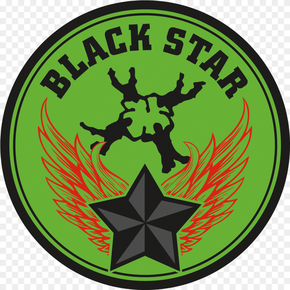 Team Blackstar Black Star, Logo, Symbol, Badge, Emblem Png Image