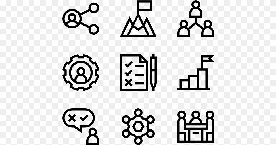 Team Building Icon Hobbies, Gray Free Transparent Png