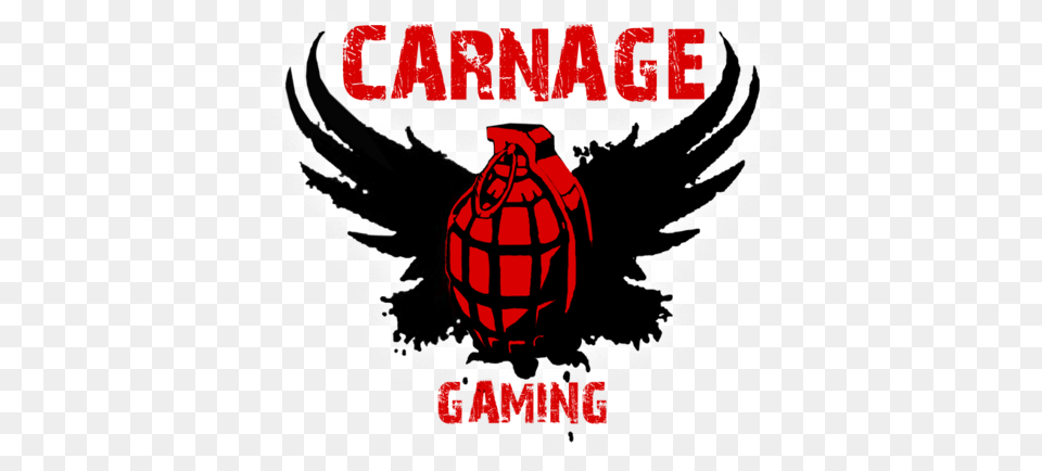 Team Carnage Gaming Team Carnage Gaming Logo, Ammunition, Weapon, Emblem, Symbol Free Transparent Png