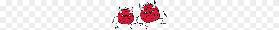Team Child Angry Papa Young Devil Satan Demon Horn, Face, Head, Person Png