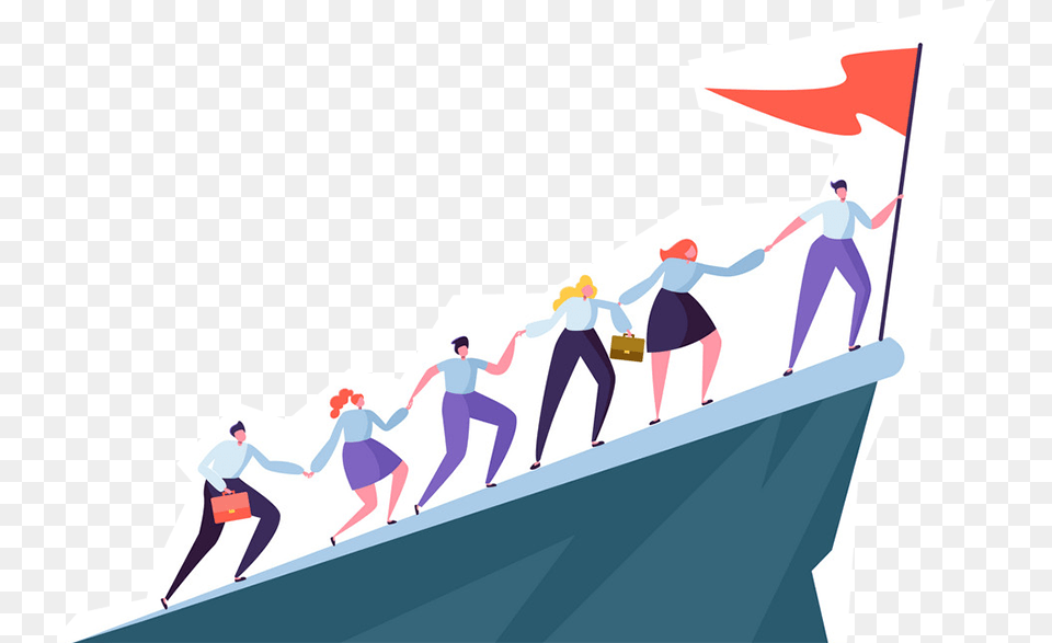 Team Clip Art Teamwork Leadership Leadership Teamwork Clipart, Walking, Person, Adult, Woman Free Transparent Png