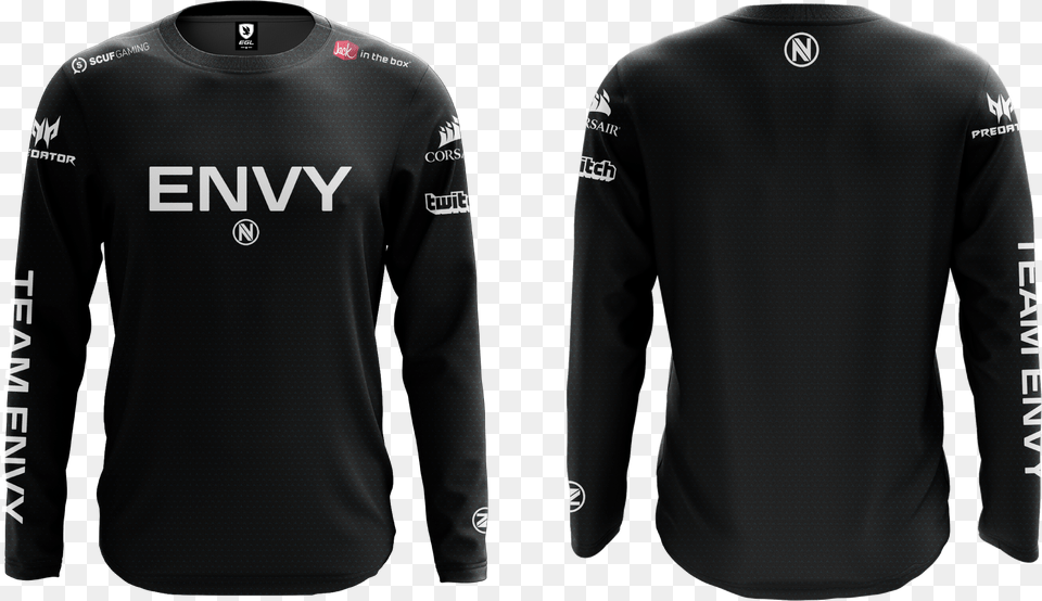 Team Envy Jersey, Clothing, Long Sleeve, Shirt, Sleeve Png