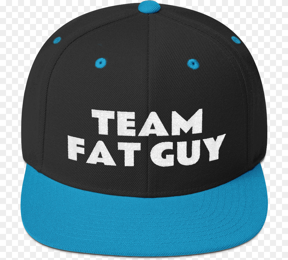 Team Fat Guy Snapback Hat Baseball Cap, Baseball Cap, Clothing Free Transparent Png