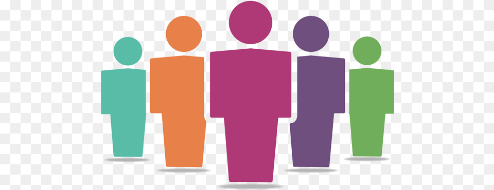 Team File People Icon, Purple Png