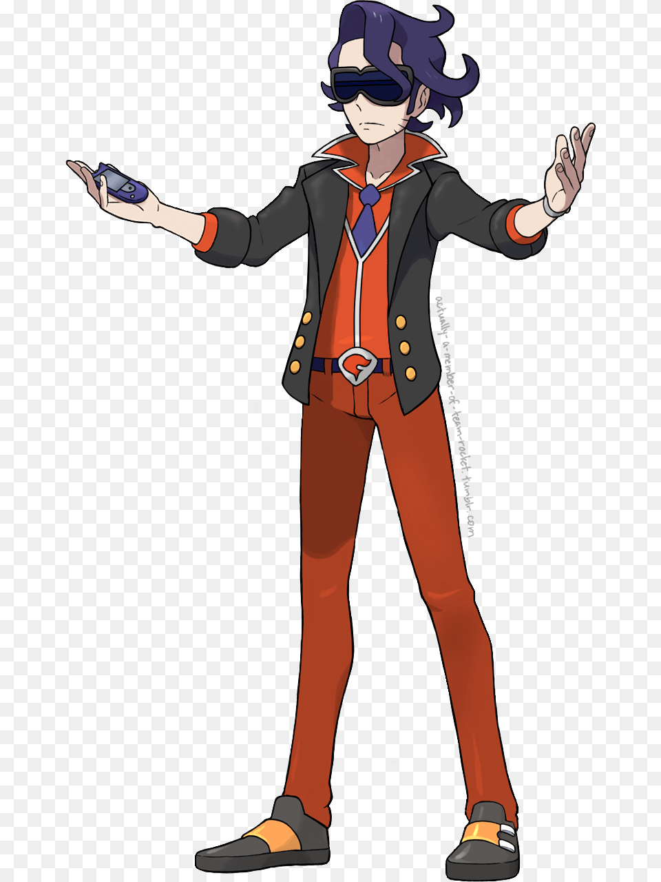 Team Flare Scientist Sycamorehe Dresses Like A Glorified Professor Sycamore Team Flare, Woman, Adult, Person, Female Free Png Download