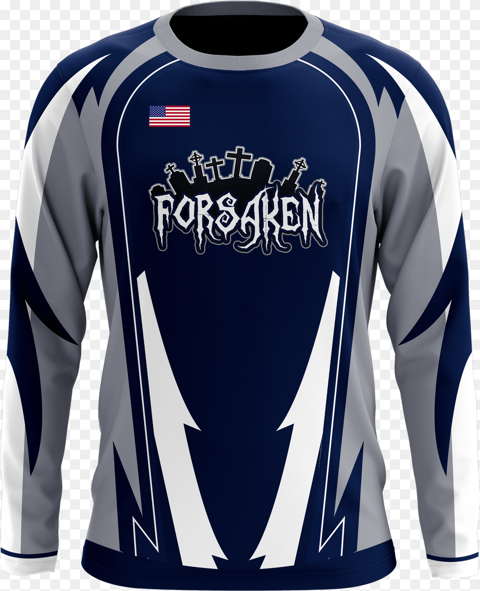 Team Forsaken Pro Jacket Unsilent Storm, Clothing, Long Sleeve, Shirt, Sleeve Free Png Download
