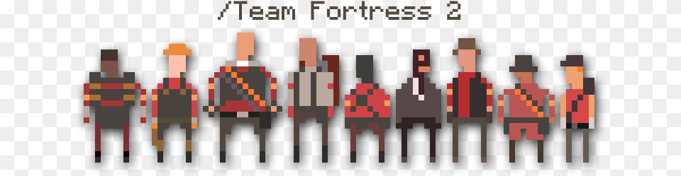 Team Fortress 2 By Pixel Butts Team Fortress Pixel Art Free Png