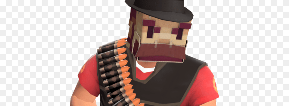 Team Fortress 2 Notch Hat, Weapon, Adult, Male, Man Free Png