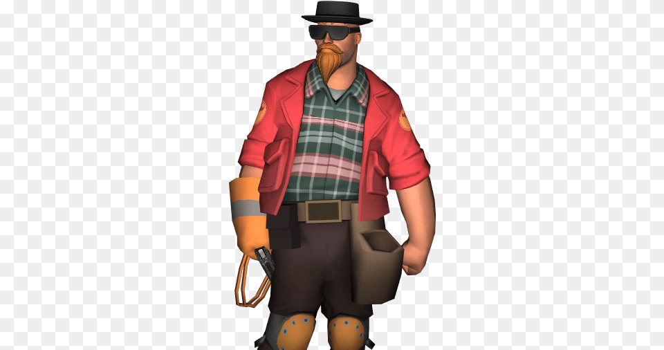 Team Fortress Engineer Shirt Cosmetics, Adult, Male, Man, Person Free Png