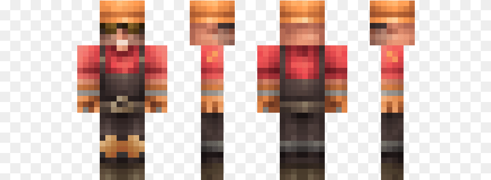Team Fortress Skin De Sniper Minecraft, Person, Dynamite, Weapon Free Transparent Png