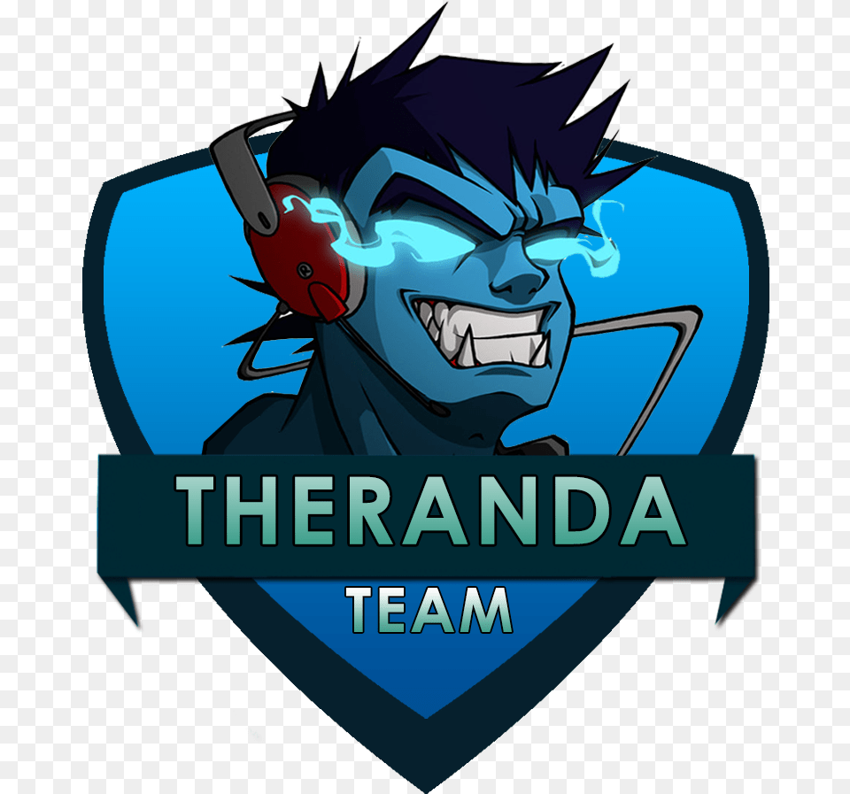 Team Gaming Logo, Person, Face, Head Free Png