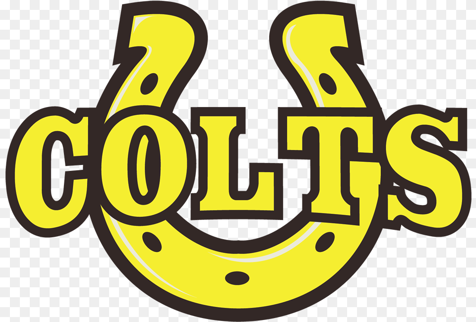 Team Home Cottonwood Colts Sports Cottonwood Colts Logo, Horseshoe, Dynamite, Weapon, Text Png Image