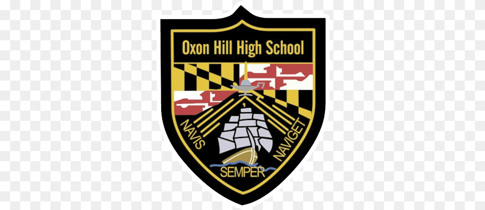 Team Home Oxon Hill Clippers Sports Oxon Hill High School Clippers, Logo, Badge, Symbol, Emblem Free Transparent Png