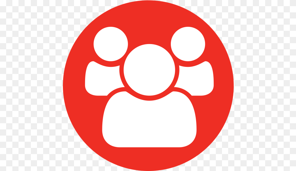 Team Icon Red Clipart Icon Of Reference In Circle, Logo, Disk Free Png Download