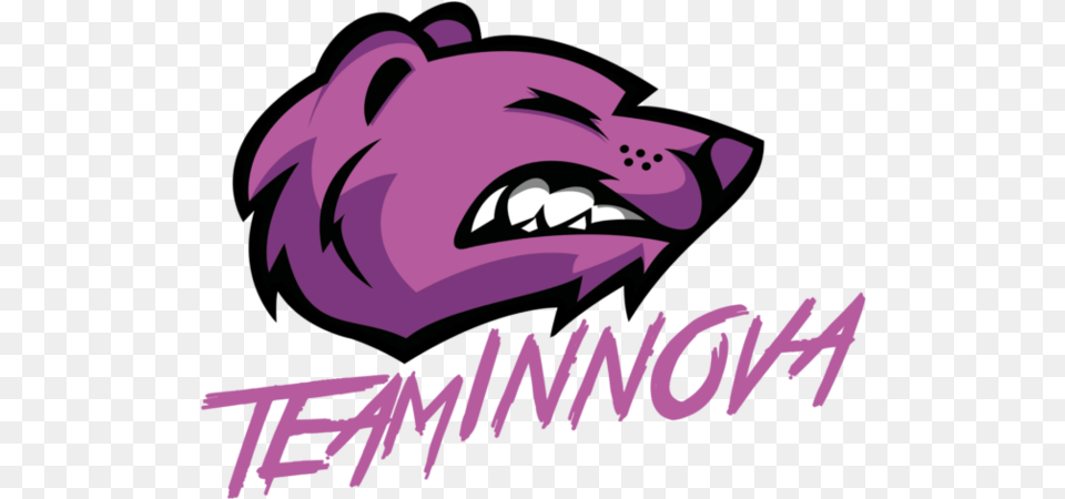 Team Innovalogo Square, Purple, Animal, Bear, Mammal Free Transparent Png