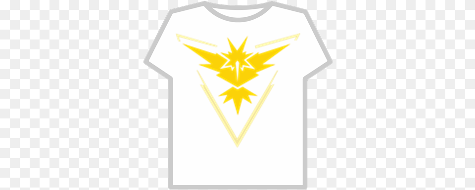 Team Instinct Roblox Boobs T Shirt, Clothing, T-shirt, Star Symbol, Symbol Free Png Download