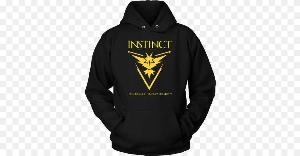 Team Instinct T Shirt There Is No Shelter From The Goku Ultra Instinct Shirt, Clothing, Hood, Hoodie, Knitwear Free Png Download