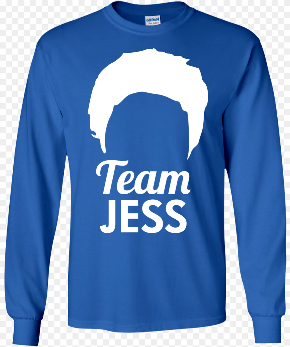 Team Jess Gilmore Girls Shirt Sweatshirt T Shirt, Clothing, Long Sleeve, Sleeve, T-shirt Free Png