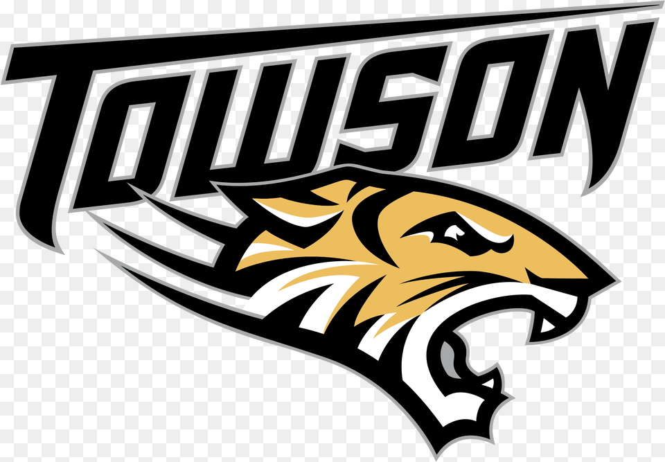 Team Logo Towson Tigers, Symbol, Emblem Free Png