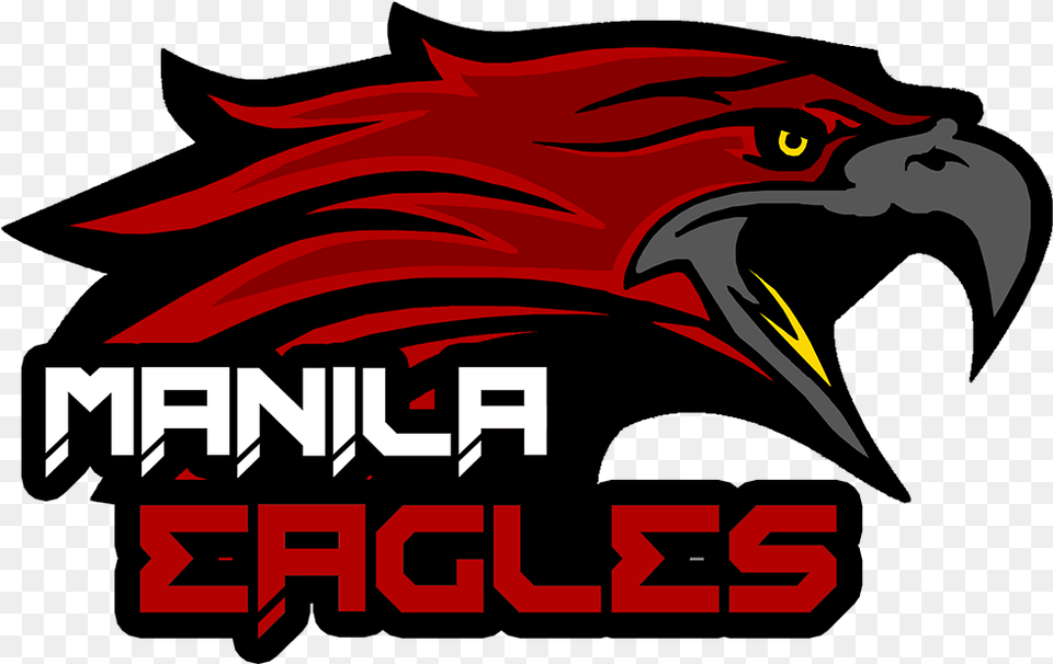 Team Manila Eagles Black Eagle, Animal, Beak, Bird, Electronics Free Transparent Png