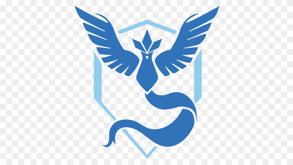 Team Mystic Logo Correct Version Pokemongo, Emblem, Symbol, Animal, Fish Png