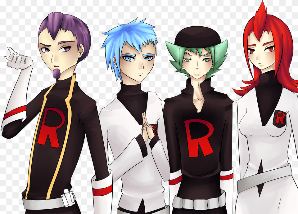 Team Rocket Executives Team Rocket Executives, Adult, Publication, Person, Female Free Png