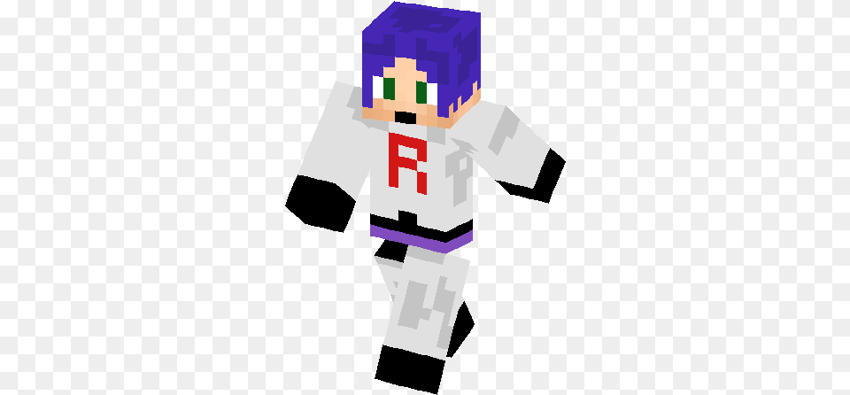 Team Rocket James Skin Minecraft Skin Team Rocket, Person Free Png Download