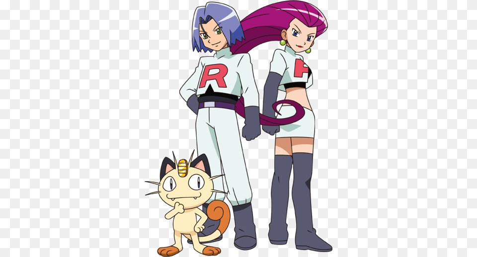 Team Rocket Pokemon Xy Anime Jessie James, Book, Comics, Publication, Baby Png