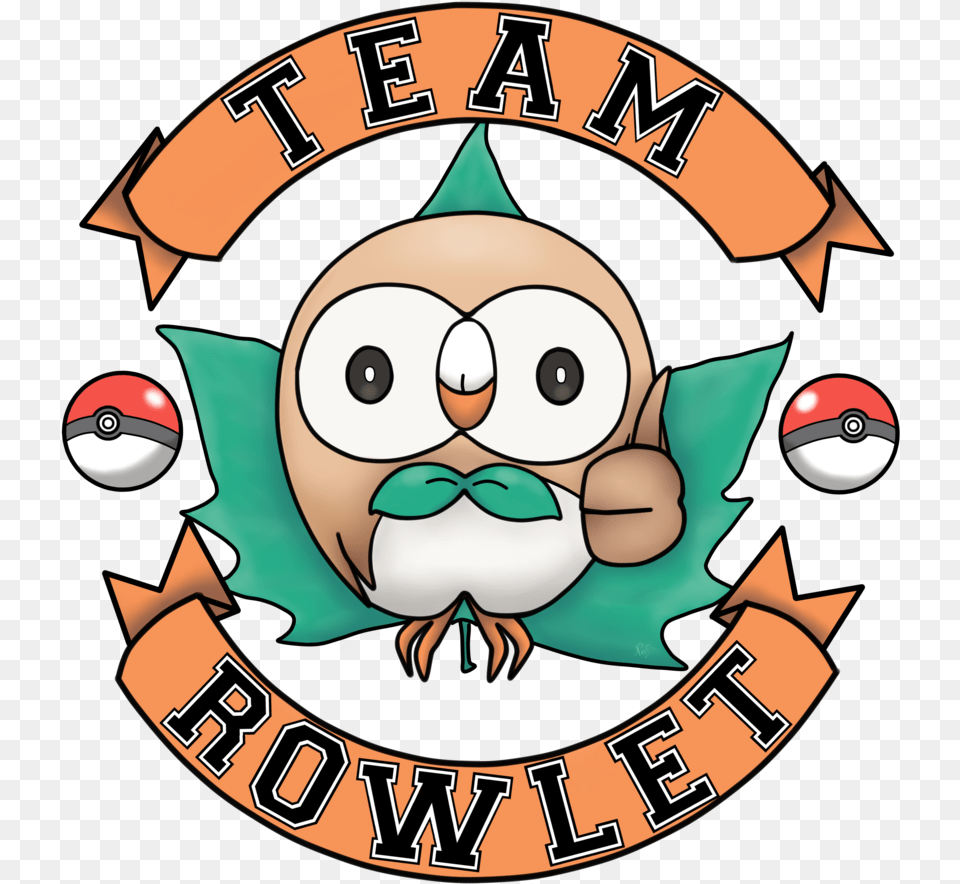 Team Rowlet By Nervousbrandon, Baby, Person, Face, Head Free Png Download